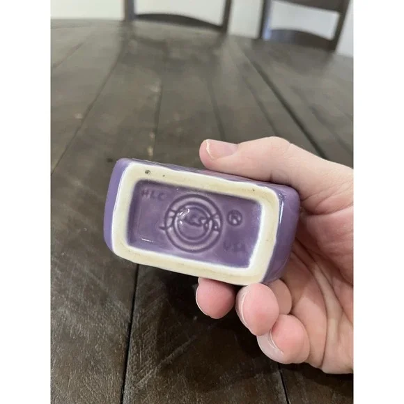 Fiestaware Mini Disc Pitcher Lilac Purple Ceramic Ring Handle Retired Color - Picture 7 of 8